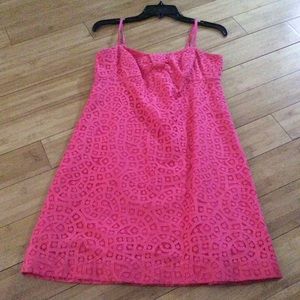 Lily Pulitzer pink shift dress size 2